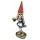 Design Toscano Zombie Gnome - Bavarian Oktoberfest Skeleton Gnome Gerta - Garden Gnome Statue, 6&frac12;"Wx4&frac12;"Dx18"H