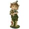 Garden Gnome Statue - Pixie Perry the Elfin Gnome - Lawn Gnome