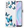 Vavies Case for Galaxy A32 5G, Samsung A32 5G Case for Girls Women, Slim Shockproof Clear Pattern Soft Flexible TPU Back Phone Protective Cover Cases for Samsung Galaxy A32 5G (Blue Butterfly)
