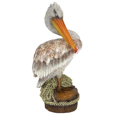Design Toscano Ocean Side PIER 51 Pelican Statue