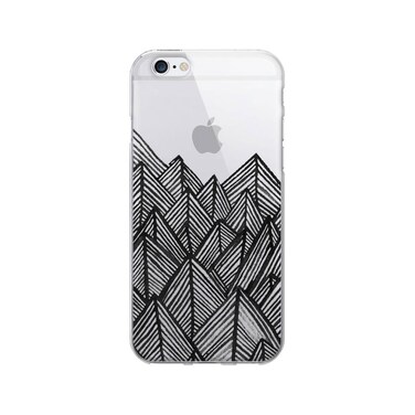 OTM Essentials Jagged Rocks, iPhone 6/6s Plus Clear Phone Case