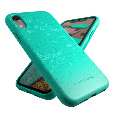 LOAM &amp; LORE Mint Green Eco Friendly iPhone XR Case Eco Friendly Biodegradable and Compostable Non Silicone Case
