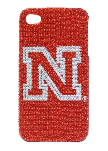 NCAA Nebraska Cornhuskers Glitz iPhone 4G Case