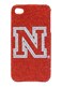 NCAA Nebraska Cornhuskers Glitz iPhone 4G Case