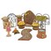 Arcadia Garden Products Pebble Lane Polyresin Fairy Garden Kit (11-Piece)