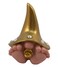 Baby Diva The Giant Golden Baby Gnome for The Enchanted Gnome and Fairy Garden (6 Inches Tall) Gold