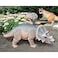 Design Toscano Scaled Jurassic Triceratops Dinosaur Statue