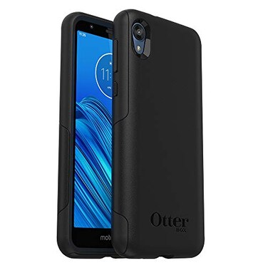 OtterBox Commuter Series LITE Series Case for Moto e6 - Retail Packaging - Black