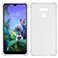 TIYA Case for LG Q60 Clear TPU Four Corners Protective Cover Transparent Soft funda