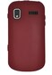 Amzer Silicone Skin Jelly Case for Samsung Focus I917 - Maroon Red
