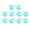 10Sets Slime Bowl Slime Mixing Tool Makeup Bowl Crystal Mud Mixing Bowls Plastic Glue Mixer for Makeup Crafts (Green)