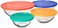 Pyrex Smart Essentials Glass Bowls with Plastic Lids, 8-Piece Set