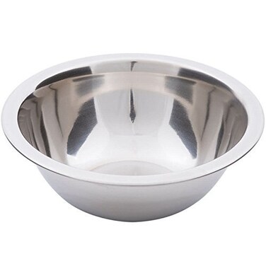 Royal Industries Mixing Bowl, Stainless Steel, 3/4 qt, 6 1/4" Diam x 2" Depth, Commercial Grade