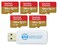 SanDisk 128GB Extreme MicroSD (5 Pack) Memory Card for DJI FPV Drone (SDSQXAA-128G-GN6MN) Class 10 4K V30 UHS-I U3 A2 SDXC Bundle with (1) Everything But Stromboli MicroSD and SD Card Reader