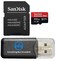 SanDisk UHS-I 512GB MicroSDXC Extreme Pro Memory Card Compatible with Osmo Action 5 Pro Camera (SDSQXCD-512G-GN6MA) Bundle with (1) Everything But Stromboli MicroSD Reader