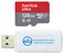 SanDisk MicroSD 128GB Ultra Card Compatible with Samsung Galaxy Tab S6 Lite, Tab S7, Tab A 8.0 Tablets (SDSQUA4-128G-GN6MN) Bundle with 1 Everything But Stromboli SD &amp; SDXC Memory Card Reader