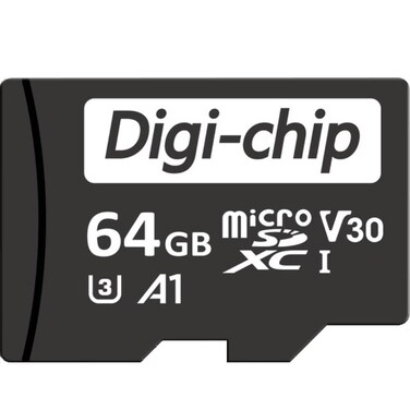 Digi-Chip 64GB Micro SD Memory Card for Kodak Step Touch, Kodak Smile Instant Cameras Class 10 UHS-1