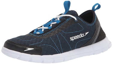Speedo Mens Hybrid Watercross Water Shoe, Navy/White (9)