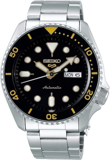 SEIKO SRPD57 5 Sports Men's Watch Silver-Tone 42.5mm Stainless Steel