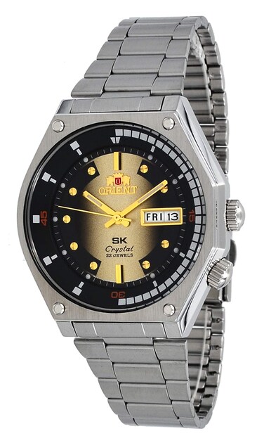 ORIENT RA-AA0B01G19A Men's SK Diver Retro Stainless Steel Brown Dial Automatic Watch