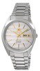 Orient TriStar Mens Classical Automatic Textured Silver Dial Watch AB00007W