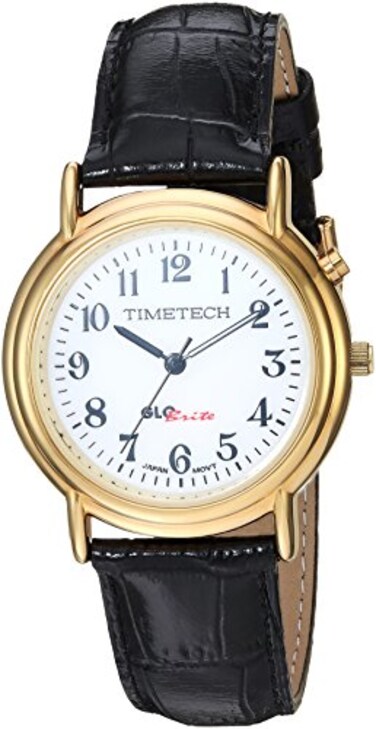 TIMETECH Glow In The Dark Light Up Watch with Black Wrist Strap