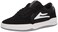 Lakai Footwear Mens Men's Atlantic Skate Shoe, Black/Light Grey Suede, 6