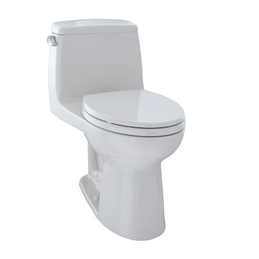 TOTO MS854114SL#11 Ultramax ADA One Piece Toilet, Colonial White