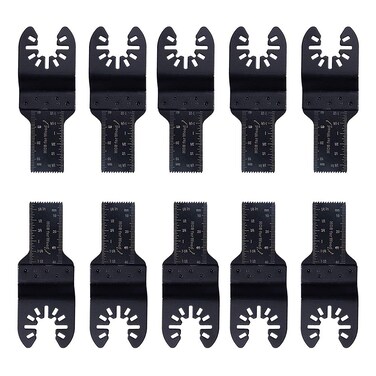 10 pcs 3/4-Inch E-cut Standard Saw Blades Oscillating Saw Blade for Black &amp; Decker Bosch Porter Craftsman Fein Multimaster Rockwell Makita