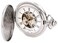 Charles-Hubert, Paris 3917 Premium Collection Stainless Steel Mechanical Pocket Watch