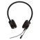 Jabra Evolve 20 SE UC Stereo Headset &ndash; Unified Communications Headphones for VoIP Softphone with Passive Noise Cancellation &ndash; USB-A Cable with Controller &ndash; Black
