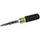 Klein Tools 32809MAG 9-in-1 Multi-Nut Driver Tool, Magnetic SAE Pass Through Driver with Hex Nut Sizes 3/16 to 3/4-Inch