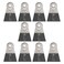 Fein Starlock Plus E-Cut Standard Saw Blade - Precision Cutting for Wood, Drywall &amp; Plastics with Set Teeth, Wide Shape, 2-1/2" Width, 2" Length, 10-Pack - 63502134290