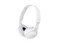 Sony ZX Series Wired On-Ear Headphones, White MDR-ZX110