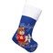 BHD BEAUTY Embroidery Baby Girl's 1st Christmas Stockings 21 inches Light Pink Unicorn (1 Pack)