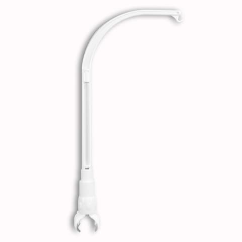 DIY 23 inches Crib Mobile arm Nursery Mobile arm Baby Mobile Hanger ,Adjusting The Claw Width of Mobile Hanger ,Mobile arm for Crib