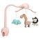 CUTIE PUMPKIN Baby Music Crib Mobile for Pack and Playpen，Bassinet Bedside Sleeper Mobile Newborn Nursery Toys with Nursy Lights,Relaxing Music and Natural Sounds,Light,Projector