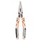 Vanquish 8 Inch High Leverage Long Needle Nose Pliers Heavy Duty Wire Cutters 3237