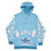 Loungefly DISNEY LILO AND STITCH SPRINGTIME STITCH UNISEX HOODIE LARGE