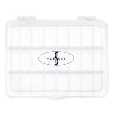 Vueset Tahiti, Empty Lipstick Palette Case made for Depotting Makeup into a Transparent Container
