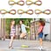 5 Pieces Chinese Jump Ropes Colorful Stretch Rope Elastic Fitness Game for Outdoor Exercise