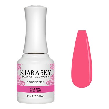 Kiara Sky Soak Off Gel Nail Polish 0.5 fl oz, PIXIE PINK (G541)