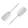 Hand Mixer Beaters Attachments for Hamilton Beach Beaters