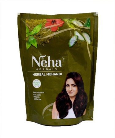 Neha Herbal Mehndi 100% Pure &amp; Natural Henna Mehandi Powder 500gm