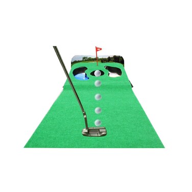Club Champ Super Sized Putt N' Hazard Electric Putting Mat