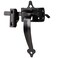 Gate Latch, Thumb Latch Hardware, Gate Latch for Wooden Fence Heavy Duty, Self Locking Latches with 8 inch Handle, Gate Kit for Wooden Fence &amp; Swing Outdoor Gate &ndash; Steel, Black Finish