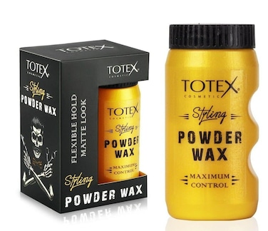 Totex Hair Styling Texturizing Powder Wax - Volumizing Thickening Dust Powder Flexible Hold Matte Look Maximum Control for Men &amp; Woman 20 gr (Pack Of 1)