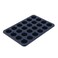 KitchenAid 24-Cup Nonstick Aluminized Steel Mini Muffin Pan, Ink Blue