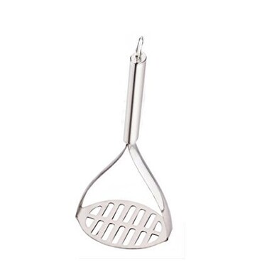 Stainless Steel Potato Vegetable Pav Bhaji Masher, Potato Masher, Stainless Steel Smasher &ndash; Mash Fruit, Meat, Potatoe, Baby Food, Avocado, Bean, Vegetable, Egg by Hand ,Valentine Day Gifts