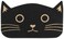 Now Designs 3075181 Doormat, Black Cat, 1 EA